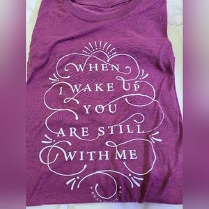 3/$35 Women's Christian T-shirt Size Medium Super Soft